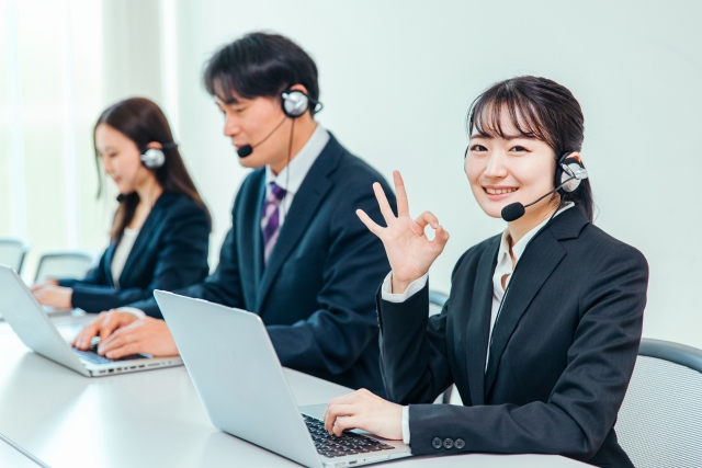 コールセンターでの受付業務のお仕事