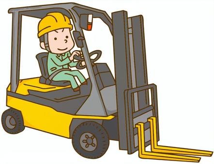 工場内フォークリフト作業と検品・梱包作業/土日祝休み/大手企業