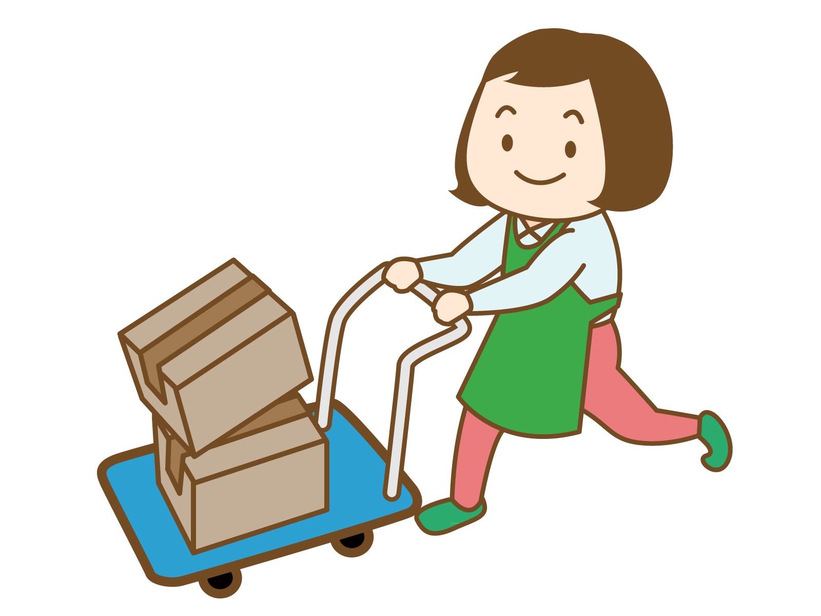 空調完備/倉庫内でのピッキング