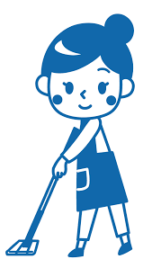 障がい者支援施設内の清掃業務/土日祝日休み