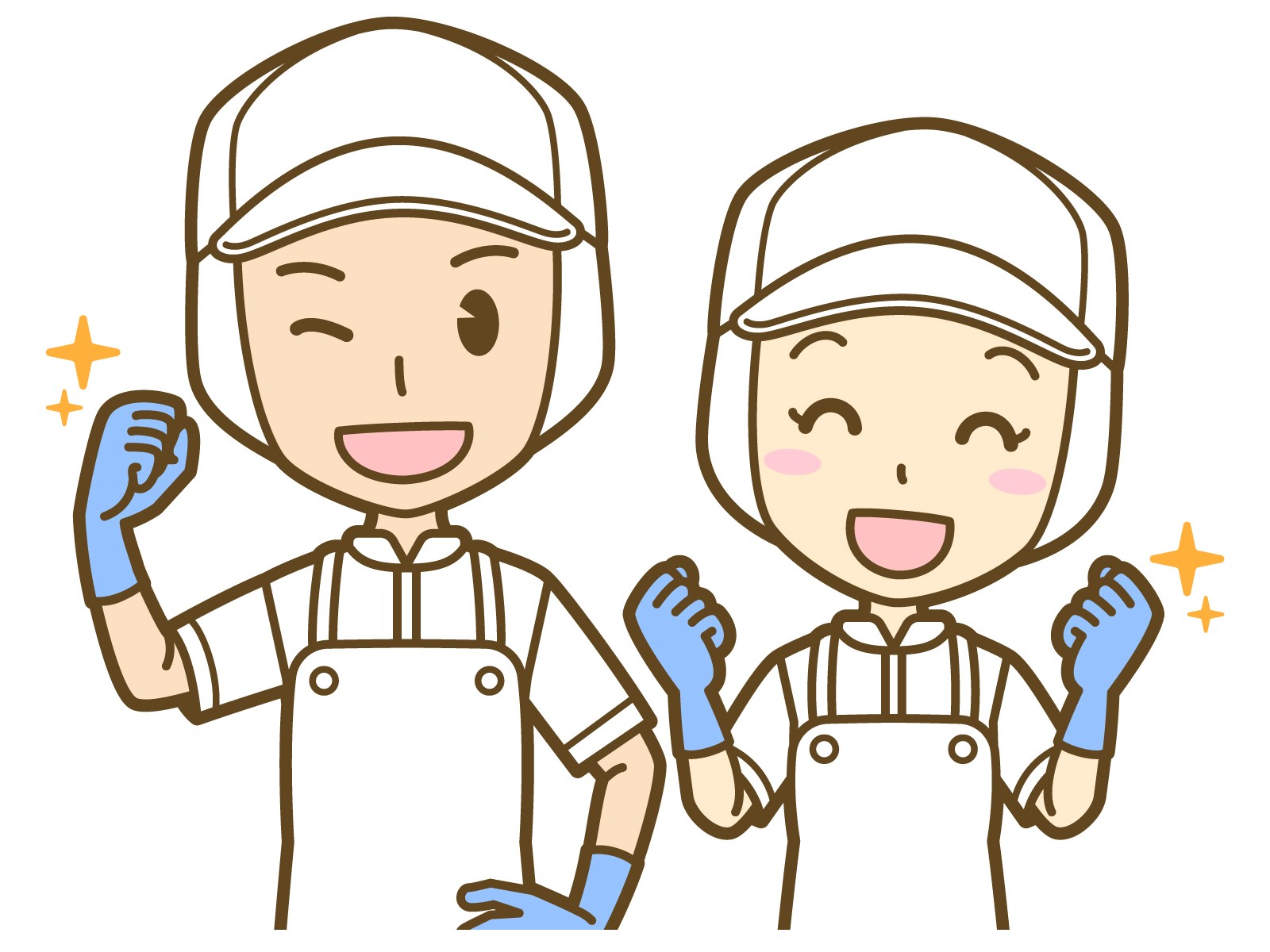 食品のパック詰めや機械の洗浄など