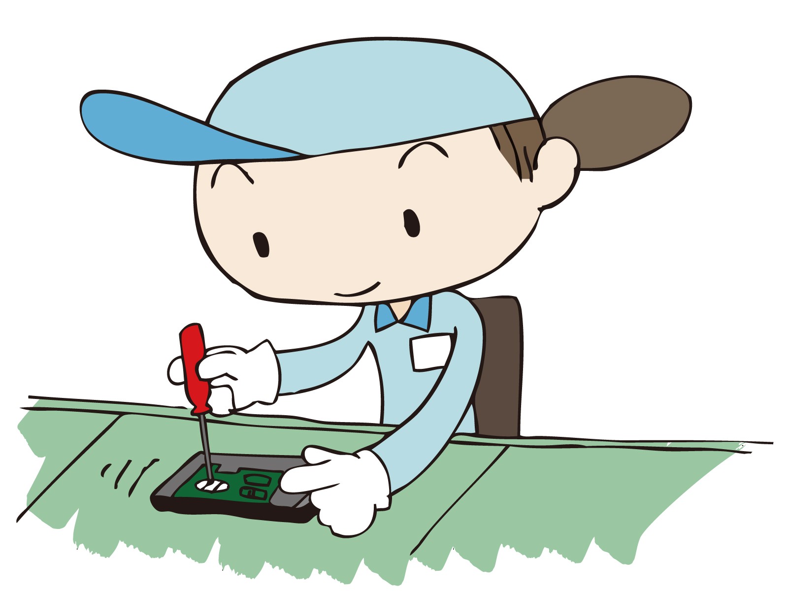 時給1200円　ドライバーを使った電子機器の組立作業