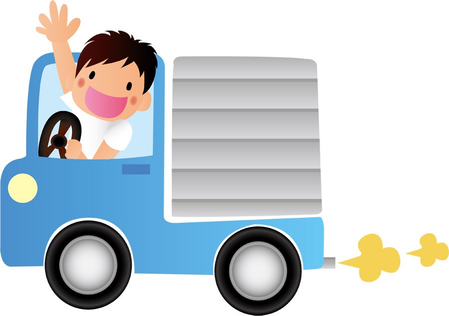 コンビニへの配送業務/朝ゆっくり11時から20時のお仕事/中型免許以上旧普通免許可