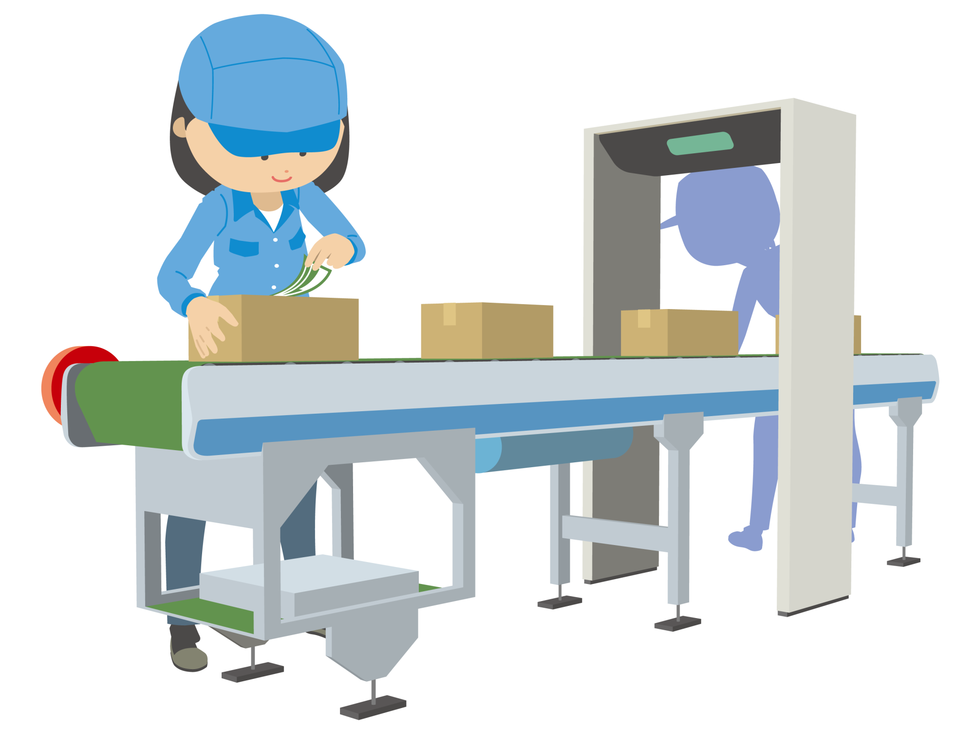 かんたん軽作業/商品の梱包やラベル張り